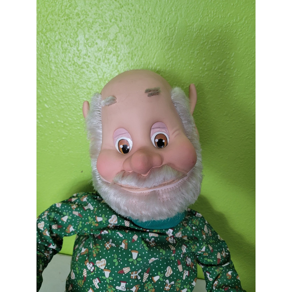 Vintage Sandi Zimnicki Large Elf Doll Rubber Face Enesco North Pole Rare 32\